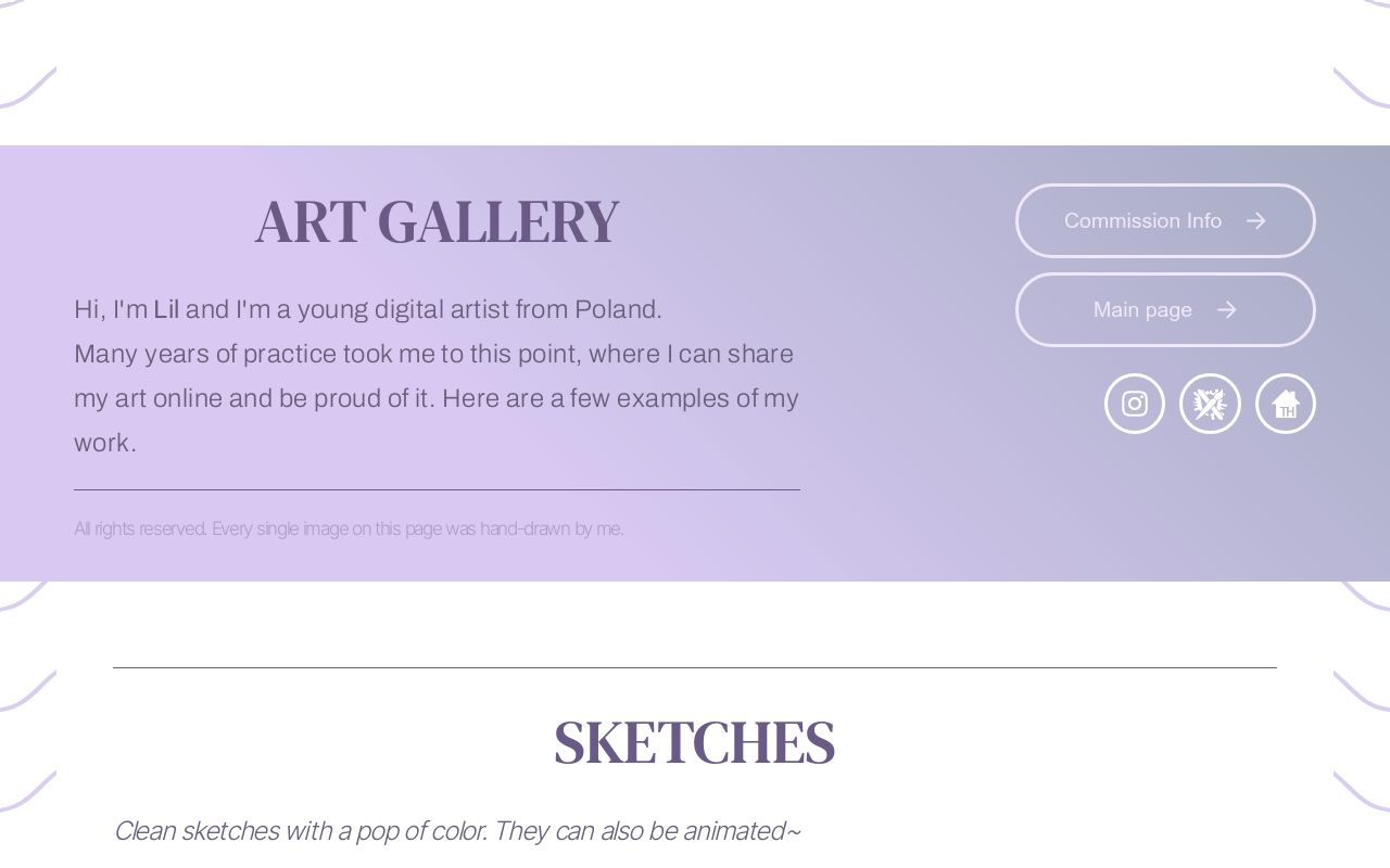 Lil's artwork examples